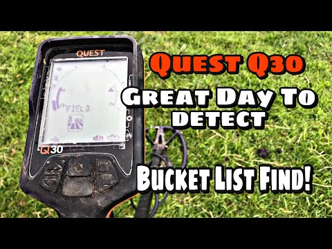 BUCKET LIST FIND 2021 QUEST Q30 Metal Detecting UK