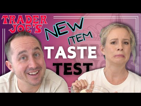 TRADER JOE'S NEW ITEM TASTE TEST REACTION