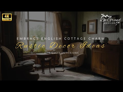 Embrace English Cottage Charm: Rustic Decor Ideas for Cozy Interiors