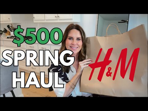 H&M New Spring Haul & Try-On | Women Over 50