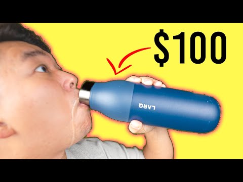 I HATE that I LOVE this $100 Water Bottle...