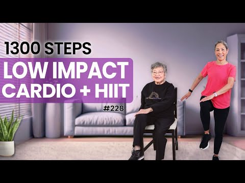 20 Min Weight Loss HIIT for Seniors | Boost Energy