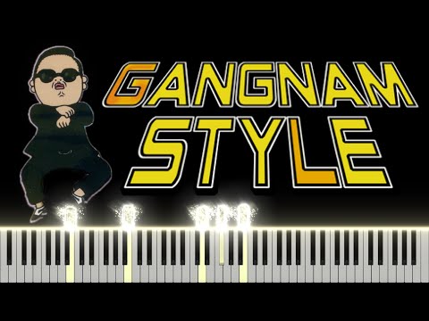 PSY - Gangnam Style (Piano Tutorial)