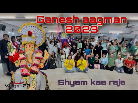 GANESH AAGMAN| Deva | ShyamGarba International | SachetTandon |Neeji vlogs Episode : 22