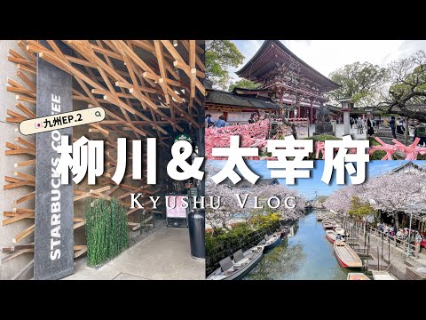 🇯🇵柳川.太宰府一日遊🌸｜柳川遊船｜太宰府天滿宮⛩️｜交通景點攻略｜福岡賞櫻景點｜福岡自由行攻略