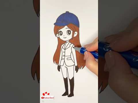 How to Draw a Horse Riding Girl: Fun and Easy Tutorial! 👧🐎🎨