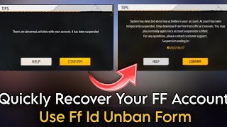 How to unban ff id in 2024 ||100% Genuine trick||effective||Tamil||Dont miss it||