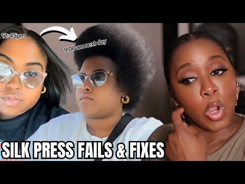 Reacting to Silk Press FAILS and FIXES!