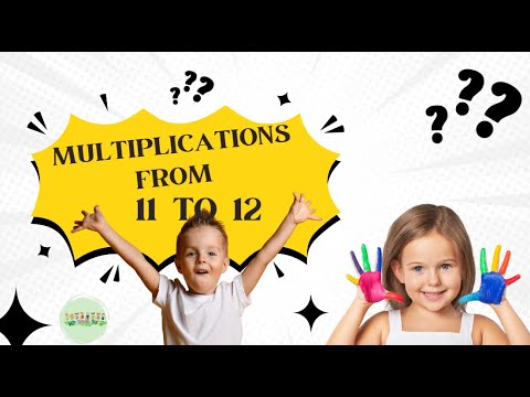 Multiplication: Mastering Times Tables:  Learn 11 and 12 Times Tables Easily!