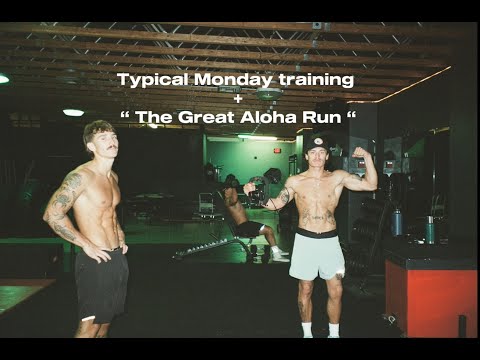 How I wish I could spend every monday (THE GREAT ALOHA RUN, KETTLEBELL WORKOUT & SKATEBOARDING)