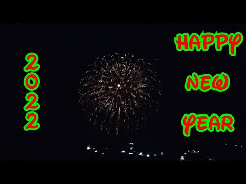 Happy New Year 2022!!!! Fireworks Display!!! Grenada Update