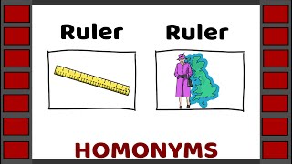 Homonyms | Examples of 50 homonyms | English Vocabulary | Homophones | Homographs