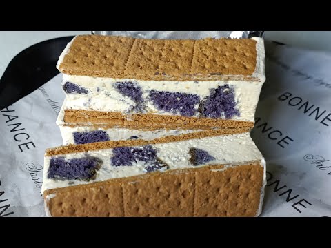 Pangnegosyo graham bar | Ube cake graham bar