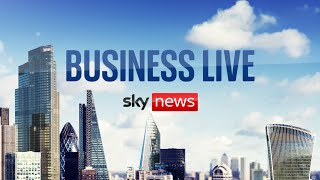 Business Live: Inflation falls slightly after two months of rises