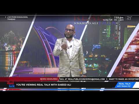 THURSDAY 14TH NOVEMBER 2024 | REAL TALK WITH SAIEED ALI | LIVE