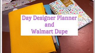 Day Designer Planner | Walmart Dupe and Insert Storage Idea