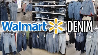 WALMART SHOP WITH ME  | WALMART DENIM 2025