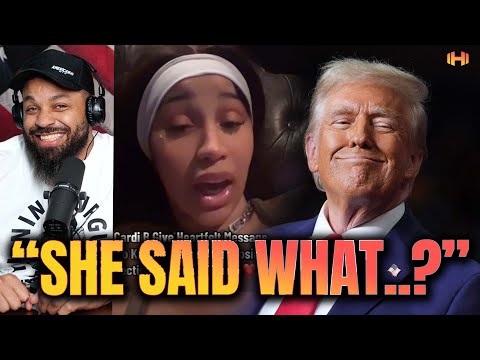 Cardi B responds FOOLISHLY on Instagram Live after Trump's election victory!