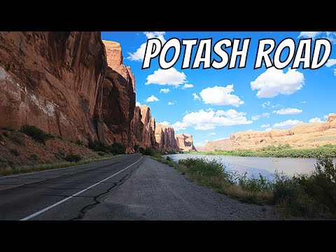 Moab Potash Road! Drive with me in Utah!