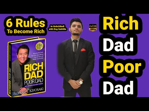 [Summary Rich Dad Poor Dad ]  🔥 6 Lessons That I learnt || Life changing book In Urdu/Hindi 2022