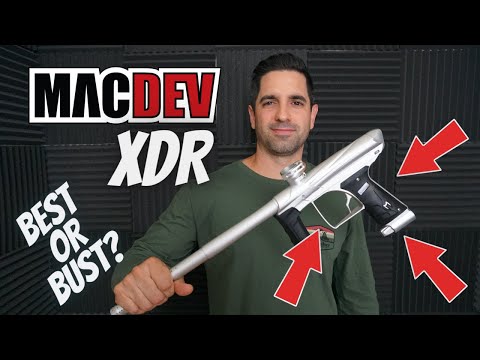 MACDEV XDR REVIEW & MAINTENANCE |  BEST OR WORST MID-RANGE PAINTBALL GUN?