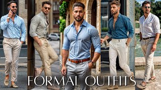 Latest Formal Outfit Ideas For Men | Men's Outfit Ideas 2024 | Men's Fashion And Formal Outfits