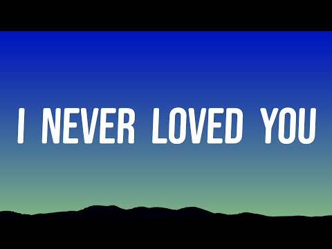 I Never Loved You (Lyrics) - Halsey