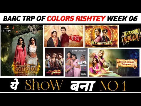 Colors Rishtey All Shows Barc Trp of Week 06 (2025) : Naagin 4, Uttaran, Udaan, Barrister Babu