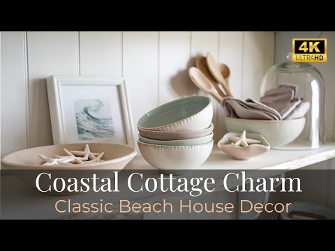 Coastal Cottage Charm | Classic Beach House Decor Inspiration with Breezy Seaside Style