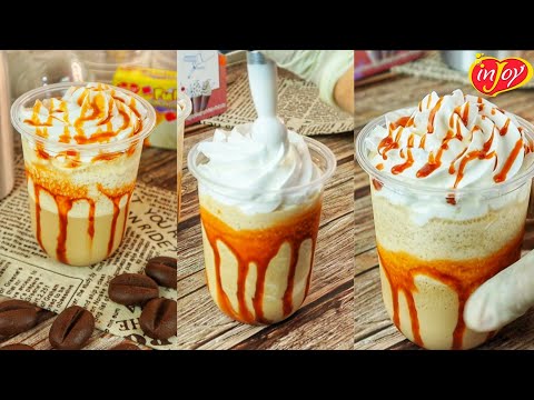 Caramel Macchiato Frappe Pang Negosyo using inJoy products with costing