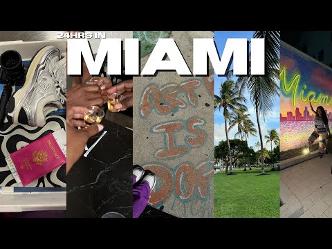 A VERY CHAOTIC 24HRS IN MIAMI | FREE HOTEL & FOOD • WYNWOOD DISTRICT • GIRLS TRIP | MINI VLOG