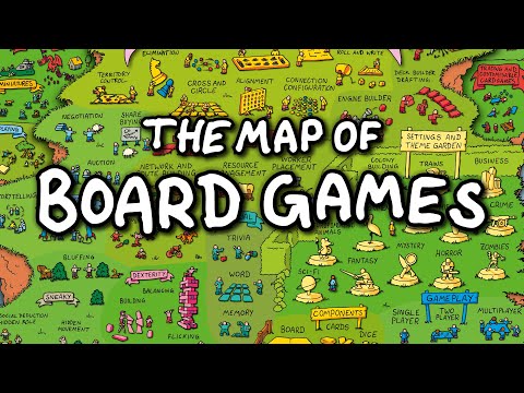 The Map of Board Games