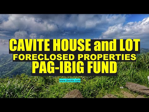 CAVITE HOUSE and LOT PAG IBIG FUND FORECLOSED PROPERTIES