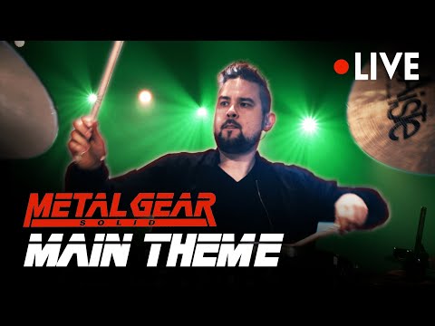 Metal Gear Solid - Main Theme LIVE  [From MGS OST] メタルギアソリッドライブコンサートメインテーマ音楽サウンドトラック