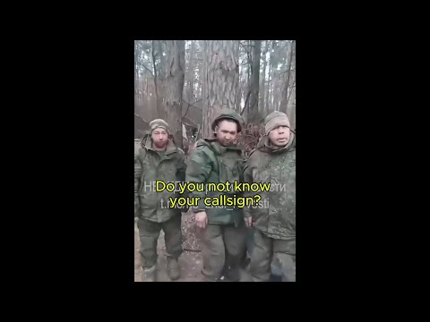 Russian Soldiers Training - Not Sending Their Best