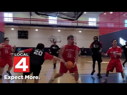 Plymouth High School hosting Plymouth-Canton Special Olympics basketball game