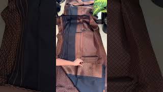 I beautifull black saree | #artsilksarees #sarees #silksarees #black #blacksaree