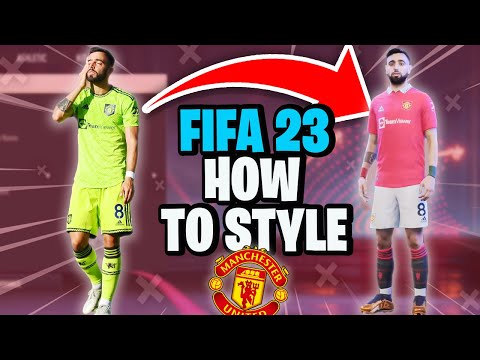 How to style Bruno Fernandes on FIFA 23