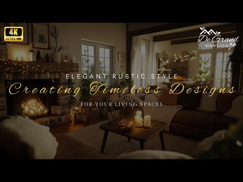 Elegant Rustic Style: Creating Timeless Designs for Your Living Spaces