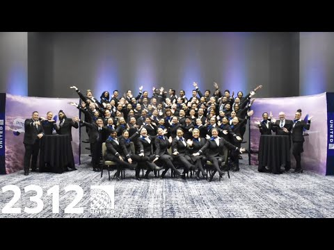 UNITED 2312 Flight Attendant Graduation RECORDING