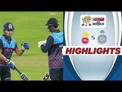 SMAT 2024 SF2, Delhi vs Madhya Pradesh: Match Highlights