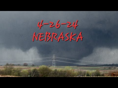 LARGE WEDGE Tornado Blair Nebraska 4-26-24