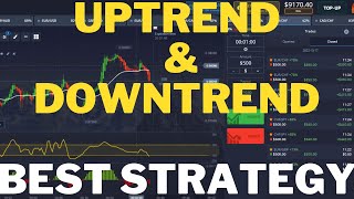 I Made $3400 Using Best Uptrend and Downtrend Strategy - BINARY OPTIONS TRADING 2022