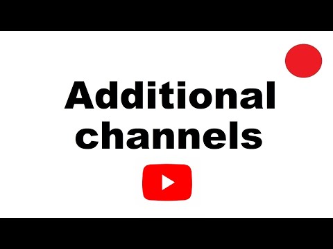 Add new YT channels