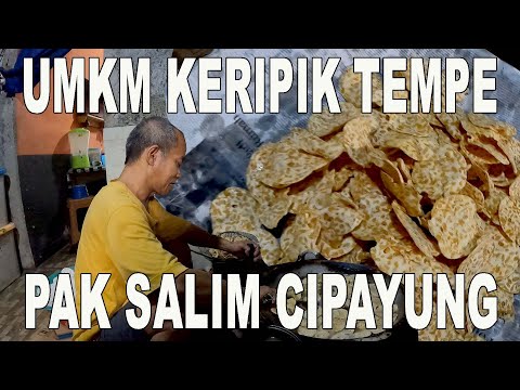 UMKM !!!!   KERIPIK SINGKONG DAN KERIPIK TEMPE MILIK PAK SALIM