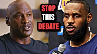 LeBron GETS EMBARRASSED in GOAT DEBATE