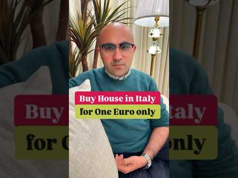 Buy House in Italy for One Euro only | Business | Sarthak Ahuja