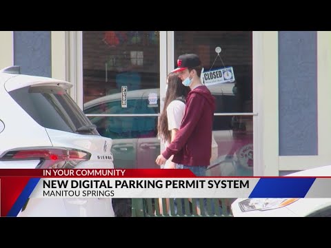 Manitou Springs digital parking permit system