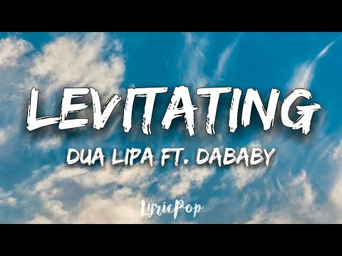 Dua Lipa - Levitating Featuring DaBaby (Lyric Video)