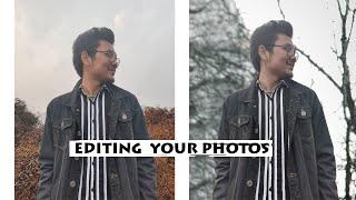 send me your photos to edit